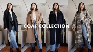 COAT COLLECTION  best places to buy affordable amp high quality coats [upl. by Vola671]