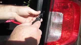 2011 Ford Edge tail light bulb replacement [upl. by Hatty188]