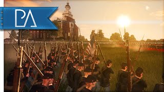 GETTYSBURG MCPHERSON RIDGE  North amp South American Civil War Mod Gameplay [upl. by Ydollem]