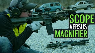 LPVO Versus Red Dot  Magnifier [upl. by Letisha]