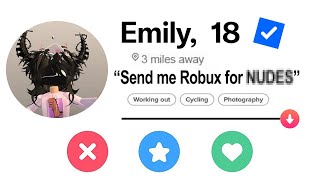 roblox tinder needs to be banned [upl. by Tamsky]