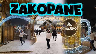 Zakopane Night Market Tour Poland Famous Tourist Spot [upl. by Aniehs391]