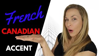 French Canadian Accent  Different Sounding Consonants [upl. by Dranrev906]