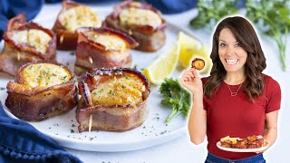 Perfectly PanSeared Bacon Wrapped Scallops [upl. by Fiann]