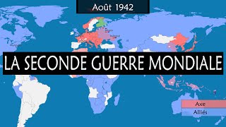 La Seconde Guerre mondiale  Résumé sur cartes [upl. by Thordia291]