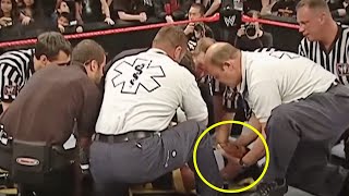 10 Forgotten Horrific WWE Injuries [upl. by Tsyhtema]