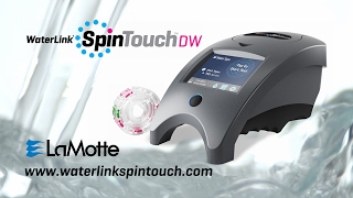 LaMotte WaterLink Spin Touch DW for Drinking Water Testing [upl. by Limaa]