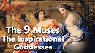 Muses The 9 Inspirational Goddesses of Greek Mythology  Mythology Dictionary  See U in History [upl. by Anivlem]