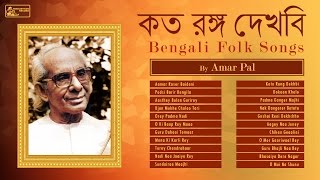 Bengali Folk Songs by Amar Pal  Baul Songs  Best of Amar Pal [upl. by Nawat730]