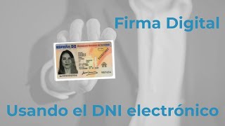 Firmado de documentos con DNI electrónico [upl. by Beaulieu]