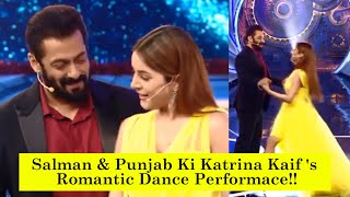 Salman Khan amp Shehnaaz Kaur Gill ROMANTIC Dance Performance in Bigg Boss 14 [upl. by Notlew771]