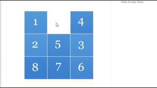 How to solve 8 pieces Sliding Puzzle [upl. by Lalo]