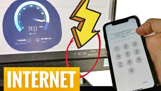 ✅ Jak vytvořit kabelový internet pro PC  iPhone iPad [upl. by Bron]