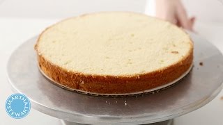 How to Split and Level a Cake Layer with Martha Stewart [upl. by Longfellow]