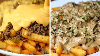 8 Seriously Loaded Fries Recipes [upl. by Mayman762]