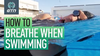 How To Breathe When Swimming  Freestyle Swimming For Beginners [upl. by Andel]