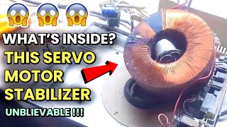 Whats Inside Servo Motor Stabilizer Lets find out [upl. by Nazarius]