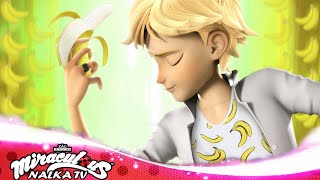 🐞New Transformation Banana Noir MIRACULOUS  SEASON 4 🐞Hawk Moth Ladybug and Cat Noir Fanmade [upl. by Neemsay764]