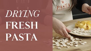 How to dry fresh pasta [upl. by Icul448]