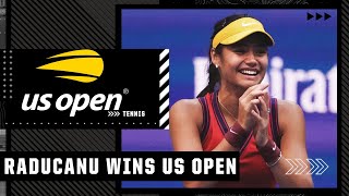 Emma Raducanu wins the 2021 US Open  Highlights [upl. by Atiras829]