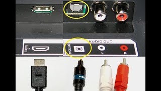 How to connect TV audio Samsung 2019 with amplifier Easy [upl. by Areemas]