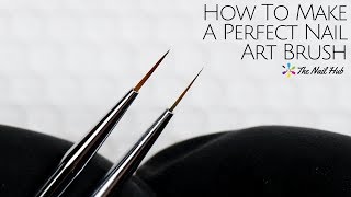 How To Make A Perfect Nail Art Brush [upl. by Etienne]