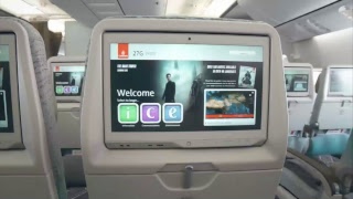 Cabin Tour  New Emirates Boeing 777300ER [upl. by Yelyk]