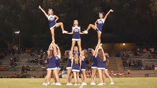 Redwood Varsity Cheer  Homecoming Routine 2019 [upl. by Metzgar]