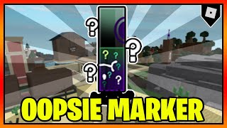 How to get the quotOOPSIE MARKERquot in FIND THE MARKERS  Roblox [upl. by Ilona]