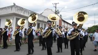 Banda Marcial de Barra Mansa  Entrada no campeonato nacional da CNBF [upl. by Neumeyer954]