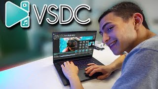 How to EDIT Videos in VSDC  Free Video Editing Software [upl. by Ssyla]