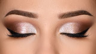 CLASSIC SPARKLY Glam Smokey Eye Makeup Tutorial [upl. by Raymond]