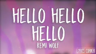 Remi Wolf  Hello Hello Hello Lyrics  Lyrics Video  vevoCertified trending [upl. by Talmud]