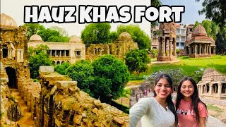 Hauz Khas Fort  Hauz Khas Village [upl. by Semele]