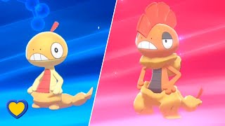 HOW TO Evolve Scraggy into Scrafty in Pokémon Sword and Shield [upl. by Carlie]