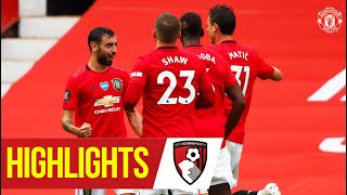 Highlights  Goals galore as United beat Bournemouth  Manchester United 52 Bournemouth [upl. by Storfer584]