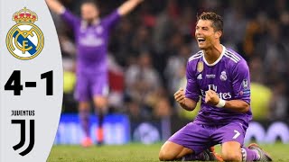 Real Madrid vs Juventus 41  UCL Final 2017  Highlights Ultra HD [upl. by Ainollopa]