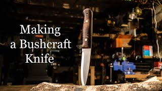 Making a Knife The Bushcraft Woodlore Clone [upl. by Hendricks103]