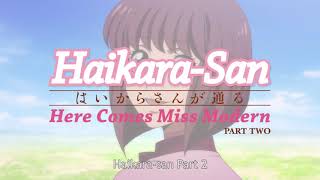 Haikara san Here Comes Miss Modern Part 2  30 Second Trailer [upl. by Lear977]