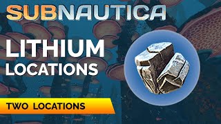 Subnautica Where to find Lithium [upl. by Jennica]