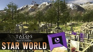 The Talos Principle Road to Gehenna DLC  Part 9 Star World amp Ending [upl. by Eugirne]