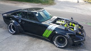 Datsun 240Z Twin Turbo VQ37VHR Swap and Rebuild Project [upl. by Galang385]