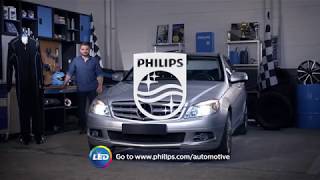 How to replace MercedesBenz CClass headlight bulbs [upl. by Devin]