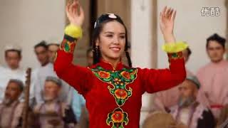 Uyghur folk song  Gulyarxan English Subtitles [upl. by Stew]