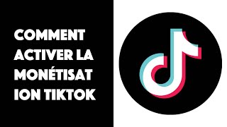 Comment activer la monétisation TikTok [upl. by Jacquenette178]