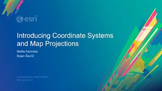 Introducing Coordinate Systems and Map Projections [upl. by Josy798]