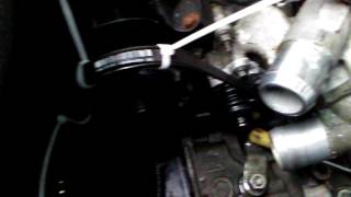 Tutorial 2010 ford escape water pump belt put it on the easy way [upl. by Katha135]