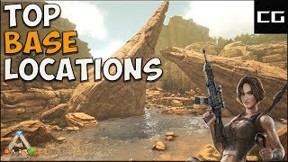 Ark The Best Base Locations For PVE Scorched Earth Map 2020 [upl. by Hawley]