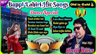 Bappi Lahiri Dance Songs  Bappi Lahiri Hit DJ Songs  Old Hindi DJ Hard Bass [upl. by Clercq369]