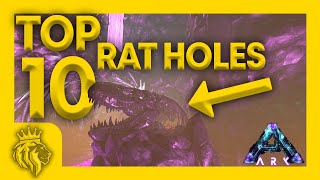 TOP 10 UNSEEN Rat Holes On Aberration  Never Seen Before  ARK Survival Evolved [upl. by Giacomo77]